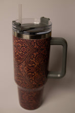 Load image into Gallery viewer, Tooled Leather 40oz