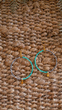 Load image into Gallery viewer, Gold Star Hoops