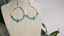 Load image into Gallery viewer, Pearl Hoops - 6 Options