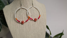 Load image into Gallery viewer, Pearl Hoops - 6 Options