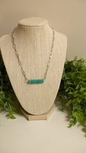 Load image into Gallery viewer, Paperclip chain - Bar Necklace